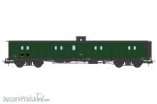REE Modeles VB-359 - Ex-PLM Luggage Van, Lookout box, Black Roof, Small steps, green, SNCF N°58821 Ep.III