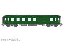 REE Modeles VB-463 - Metallic Cars Ex-PLM, B4D N°54247, end of convoy lights, Green 301, SNCF Era III D - Feux Fonctionnels