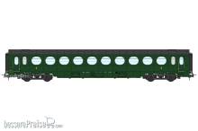 REE Modeles VB-497 - SNCF Leichtstahlwagen 2.Klasse B10 grün306 Ep.III - mit Innenbeleuchtung