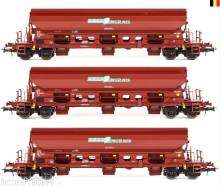 B-Models VB-83017 - Tads - SNCB brown Trans Engrais