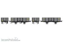 REE Modeles VM-031 - Set de 2 Gondola, Grey / Black steel, Gv 5683 & G 5209