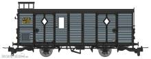 REE Modeles VM-052 - Luggage Cars CFD Light Grey-blue-black metal n°2603 Era. III-IV (Velay Tourist Train)