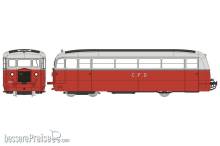 REE Modeles VM-053 - Railcar DE DION type ND2 n°201 headlights CFD Vivarais-Lozere (without aerators) - ANALOG