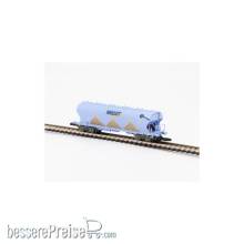 Azar Models W01-MM1 - 4-achsige Silowagen - ´MILLET´ Maïs - bleue Farbgebung - Ep.V