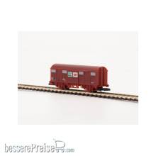 Azar Models W02-SNA - Gedeckte güterwagen G4 - SERNAM Fensterläden aus Aluminium