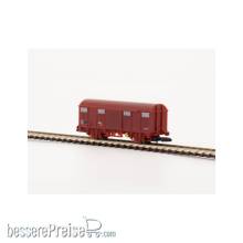 Azar Models W02-STA - SNCF G4 gedeckten Güterwagen - Standard mit Aluminiumklappen - Ep.IV - Spur Z