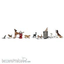 Woodland Scenics WA1841 - H0 Hunde und Katzen