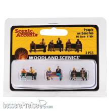 Woodland Scenics WA1924 - H0 Leute auf der Sitzbank
