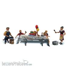 Woodland Scenics WA1935 - H0 Grillen im Garten