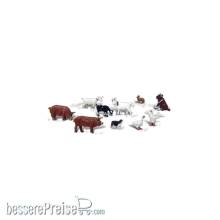 Woodland Scenics WA2202 - N Tiere auf dem Bauernhof