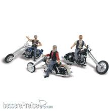 Woodland Scenics WAS5344 - N Bad Boy Bikers