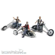 Woodland Scenics WAS5554 - HO Bad Boy Bikers