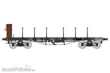 REE Modeles WB-544 - FLAT WAGON TP long ranchers and Brakesman Home n° Rywf 110589, P.O Era II