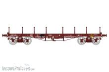 REE Modeles WB-551 - FLAT WAGON TP short ranchers N° 21 87 387 8 895-7 Rkmmp5-31 SNCF Era IV