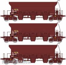 REE Modeles WB-682 - SET of 3 STONE HOPPERT F70 Uas SNCF Era IV-V(N° 80 87 978 0 617-7 / 80 87 978 0 621-9 & 80 87 978 0 625-0)