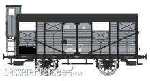 REE Modeles WB-695 - PLM 20 T Closed Wagon, N° KKwf 148950 with brakesman home, PLMI Era II