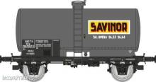 REE Modeles WB-713 - Tank Wagon SAVINOR, Grey, black frame, SNCF Era III