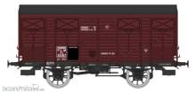 REE Modeles WB-736 - Vegetable wagon 14 T PLM red Sideros, N° Fa 35197, PLM Era II