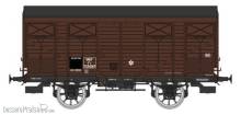 REE Modeles WB-738 - Vegetable wagon 14 T PLM brown wagon 540, N° Fa 7234567, SNCF Era III A