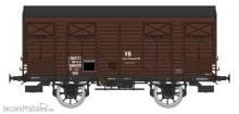 REE Modeles WB-741 - Ex-Vegetable wagon 14 T PLM « VB » brown wagon 540, N° HKx 998478, SNCF Era III