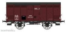 REE Modeles WB-744 - Vegetable wagon 1936 rebuilt PLM red Sideros, N° Fa 34301, PLM Era II
