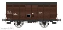 REE Modeles WB-746 - Vegetable wagon 1936 rebuilt PLM, N° IK 965974, brown 540 SNCF Era III A