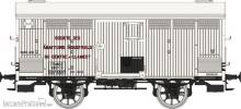 REE Modeles WB-768 - REFRIGERANT ex-Vegetables, WHITE, N° 587109P, ABBATOIR DE CLAMECY - FRANCE-SNCF Era III A