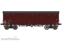 REE Modeles WB-778 - TP Closed Wagon 4 doors SNCF Era III B