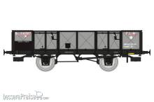 REE Modeles WB-816 - PLM Gondola 4 doors, steel, grey PLM ferrures noires, SL 114367 PLM Era II