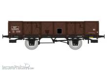 REE Modeles WB-820 - PLM Gondola 4 doors, steel, brown 540, Tw 842475 SNCF Era III B