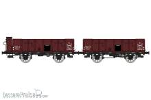 REE Modeles WB-827 - Set of 2 OCEM 19 Gondola, TTwf 275643 et TTw 235412 PLM Era II