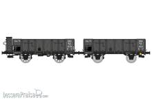 REE Modeles WB-828 - Set of 2 OCEM 19 Gondola, TTwf 362459 et TTwf 362459 AL Era II