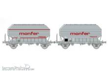 REE Modeles WB-896 - 2 teiliges Set Getreidewagen FRANGECO „MONFER“ - Ep.IV