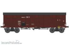 REE Modeles WB-908 - SNCF gedeckter Güterwagen TP mit 4 Türen Ep.IIIa