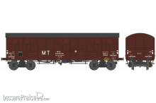 REE Modeles WB-911 - SNCF gedeckter Güterwagen TP mit 4 Türen Ep.IIIa MT