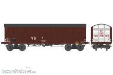 REE Modeles WB-912 - SNCF gedeckter Güterwagen TP mit 4 Türen Ep.IIIb, VB