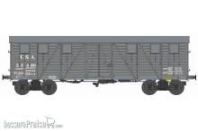 REE Modeles WB-914 - USA gedeckter Güterwagen TP mit 2 Türen Ep.II