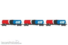 REE Modeles WB-935 - 3tlg. Set ANF Kesselwagen ´ELF´ (Lange Version) - Ep.IV