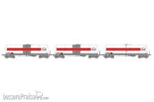 REE Modeles WB-937 - 3tlg. Set ANF Kesselwagen ´Esso´(Lange Version) - Ep.IV