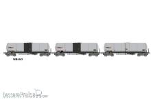 REE Modeles WB-943 - 3-tlg. Set ANF Kesselwagen ´MILLET´(Lange Version) - Ep.V-VI