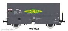 REE Modeles WB-972 - Kokswagen ´SIMOTRA´ in grauer Farbgebung der SNCF - Ep.III
