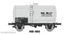 REE Modeles WB-986 - Fauvet-Girel Kesselwagen ´PAUL MILLET´ - Ep.III