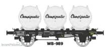 REE Modeles WB-989 - Biertransportkesselwagen ´CHAMPIGNEULLES´ - Ep.III