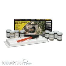 Woodland Scenics WC1215 - Earth Colour Kit Bodenfarbensortiment