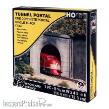 Woodland Scenics WC1252 - H0-Spur Tunnelportal eingl. Beton