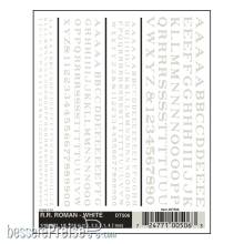 Woodland Scenics WDT506 - Buchstaben u. Zahlen, weiß
