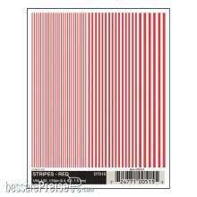 Woodland Scenics WDT515 - Streifen, rot