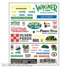 Woodland Scenics WDT559 - Standard Oil u. gewerbliche Zeichen