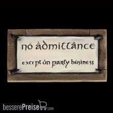 Weta Workshop WETA861801117 - Herr der Ringe Magnet No Admittance