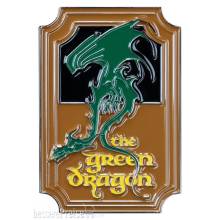 Weta Workshop WETA861804521 - Herr der Ringe Magnet The Green Dragon (Enamel) 7 cm